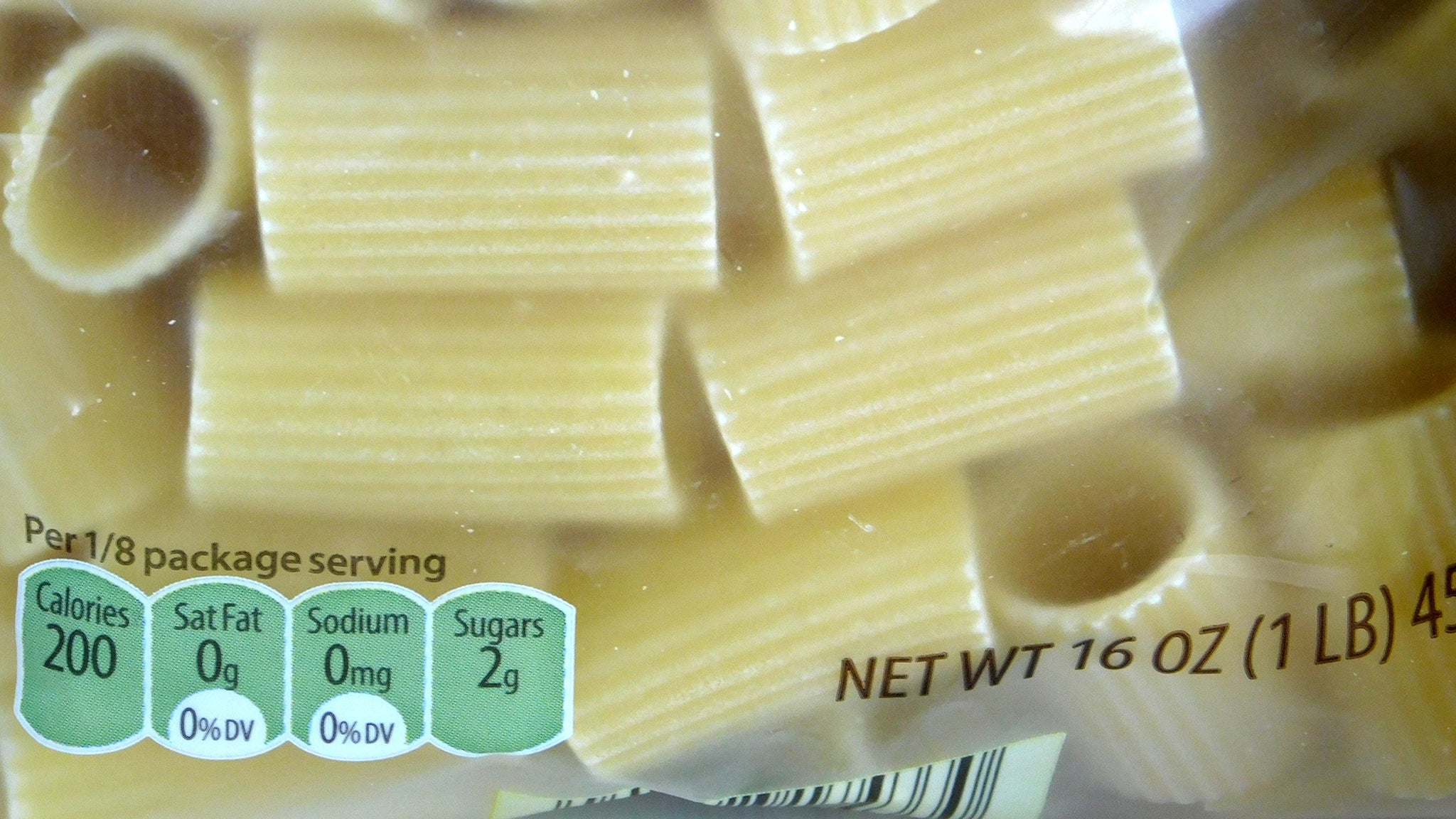 Priano Imported Italian Bronze Cut Rigatoni Past (2 x 16 oz. packages)