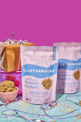 Clusterbucks Superfood Clusters - Grain-Free, Keto-Friendly Granola with Regeneratively Grown Sprouted Buckwheat- Gluten-Free, Low-Carb, Organic