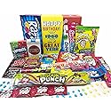1986 Retro Childhood Candy Gift Basket Box Assortment for 40th Birthday Man or Woman Jr