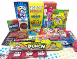 1986 Retro Childhood Candy Gift Basket Box Assortment for 40th Birthday Man or Woman Jr