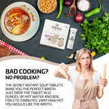 30 tablets - Seoul soup secrets - Instant Korean soup tablet, seafood vegetable stock broth, all natural ingredients, made in Korea