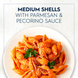 Barilla Medium Shells Pasta, 16 oz. Box (Pack of 12) - Non-GMO, Made with Durum Wheat Semolina - Kosher Certified