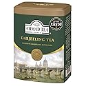 Ahmad Tea Black Tea, Darjeeling Tea Loose Leaf, Metal Tin, 100g - Caffeinated and Sugar-Free