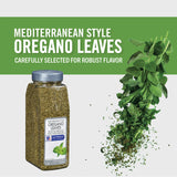 McCormick Culinary Mediterranean Style Oregano Leaves, 5 oz - One 5 Ounce Container of Dried Oregano Leaves, Best on Pizza, Soup, Greek Salads