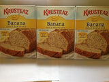 Krusteaz Banana Quick Bread 15 OZ (Pack of 3)