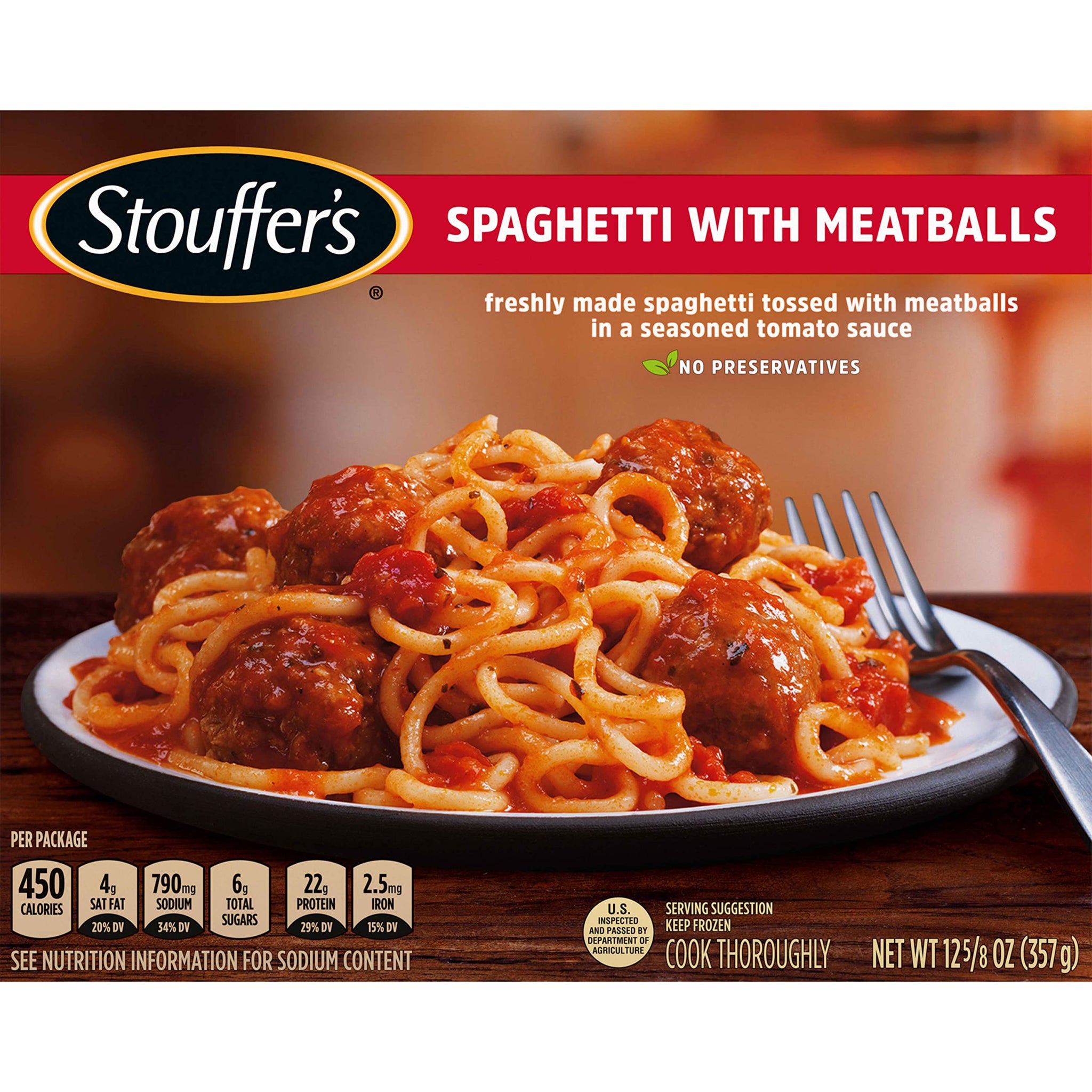 Stouffer's Spaghetti with Meatballs, 12.59 Oz