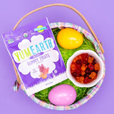 YumEarth Easter Candy Organic Gummy Fruits, 4 Ounce - Spring Fruit Flavors - Allergy Friendly, Gluten Free, Non-GMO, Vegan, No Artificial Dyes