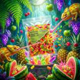 BP BUNDLE Mike And Ike Candy Sour Megamix | Mike And Ikes Bulk Bag | Assorted 10 Fruit Flavors (Watermelon,Strawberry,Lemon, Grapes,Apple, Strawberry
