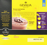 Gevalia Mocha Latte K-Cup Packs and Froth Packets, 9 Count