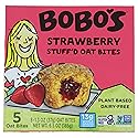 Bobos Oat Bars Bites Stuffed Strawberry 5Pc 6.5 OZ