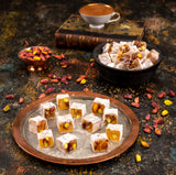 HazerBaba Double Roasted Turkish Delight Pistachio Candy, 12.3oz(Pack of 1)
