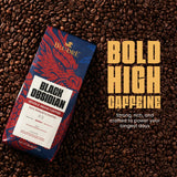 Blu Ore Black Obsidian Robusta Coffee Beans - Single Origin Vietnamese Whole Bean Coffee, Bold Strong Espresso Beans with Chocolate & Cacao Notes