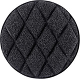 Jetz Scrubz Fashionable Scratch-Free Round Kitchen Scrubber Sponge (1-Pack, Orange)