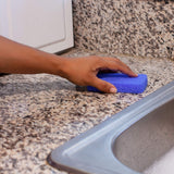 Handy Gourmet Silicone Sponges Kitchen and Dish Scrubber, Fragrance, Mildew, Odor Free, Multi (JB8489S3) (Set of 4)