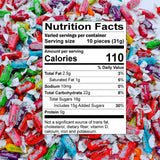 Tootsie Frooties Assorted Candy Mix (10 Fruity Flavors) - Tootsie Roll Taffies, Ultimate Fruity Variety Pack, Gluten Free, Peanut Free & Holiday Fruit