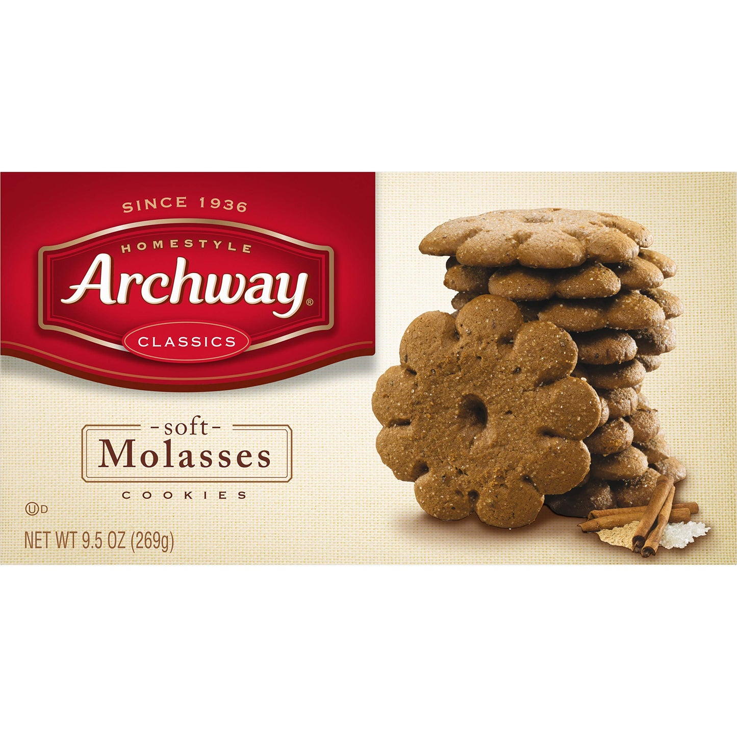 Archway Archway Classic Soft Old-Fashioned Molasses Cookies, 9.5 Ounce