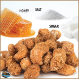 Kettle Creek Snacks Roasted Honey Salt Cashews Non GMO 2 Lb Bag