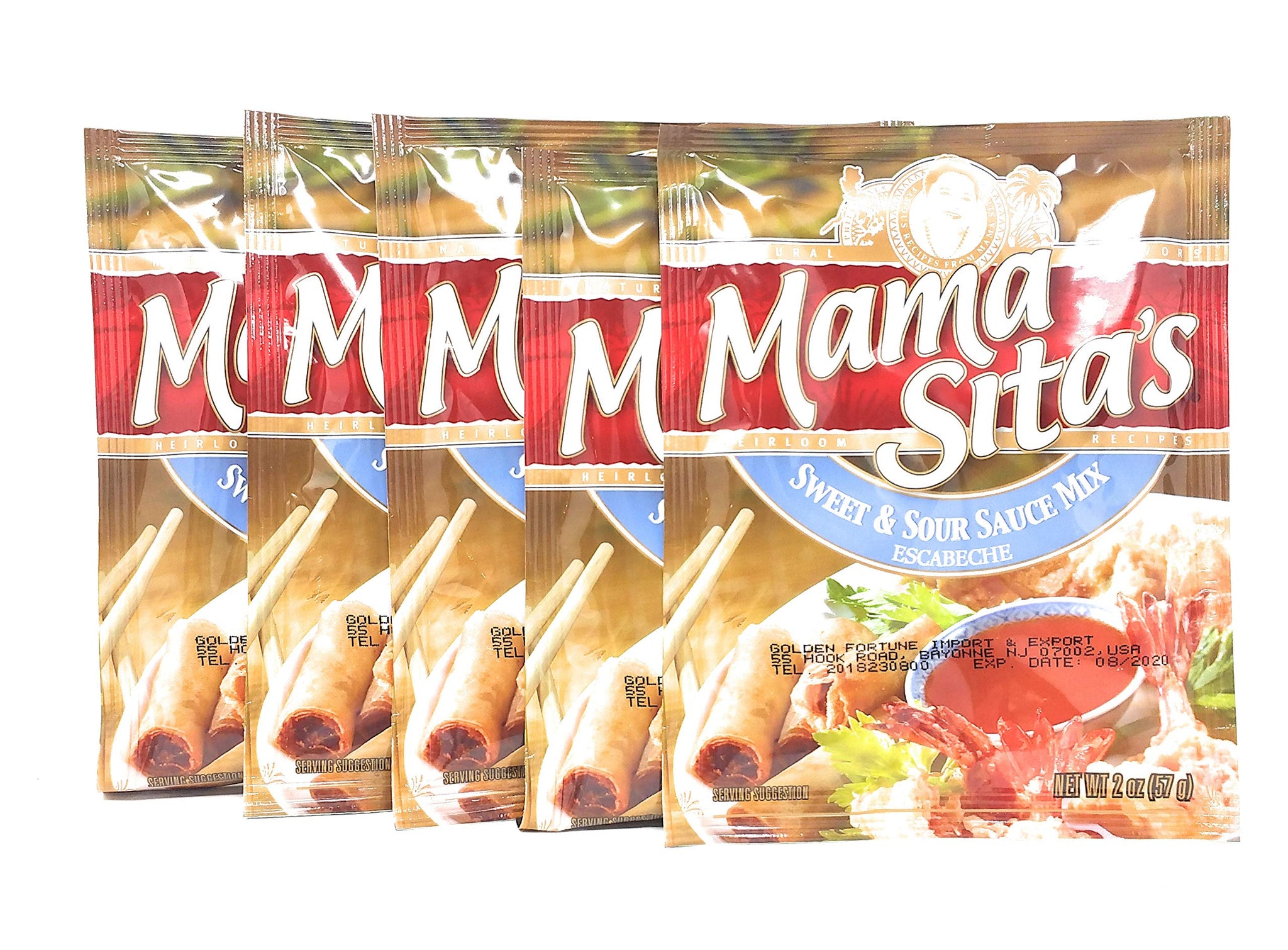 Mama Sita's Sweet & Sour Sauce Mix Escabeche 2oz (57g) 5 Pack