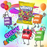 Winis Original Variety Bag Chewy Candy - Taffy Candies 50 individually wrapped pieces - Size 4 Oz | Gifts, Holiday, Parties, Concessions, Pantry