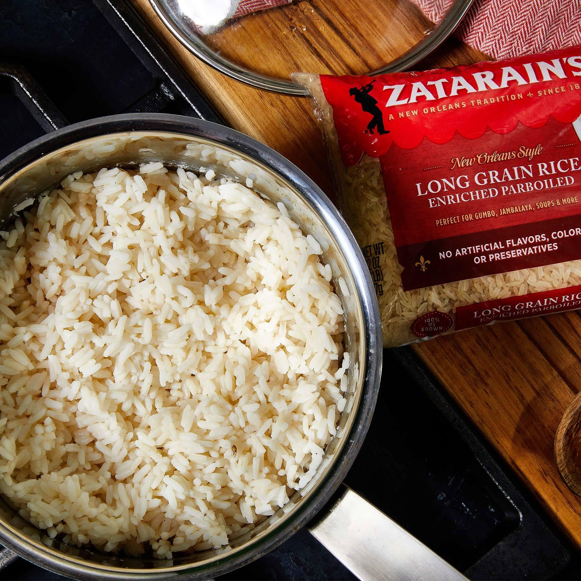 Zatarain's Enriched Parboiled Long Grain Rice, 2 lb