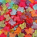 Mini Gummy Butterflies Candy, Assorted Fruit Flavored (1 Pound Bag)