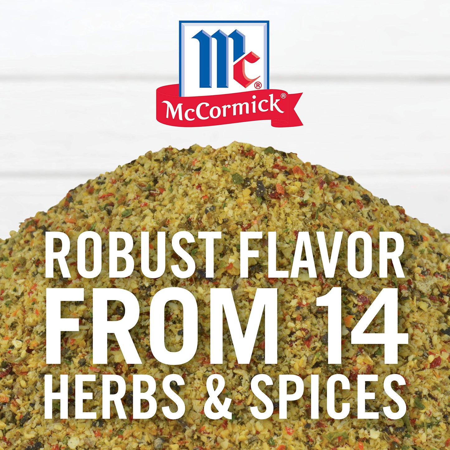 McCormick Perfect Pinch Signature Seasoning, 21 oz - One 21 Ounce Container of Signature Seasoning Blend Made With 14 Premium Herbs and Spices