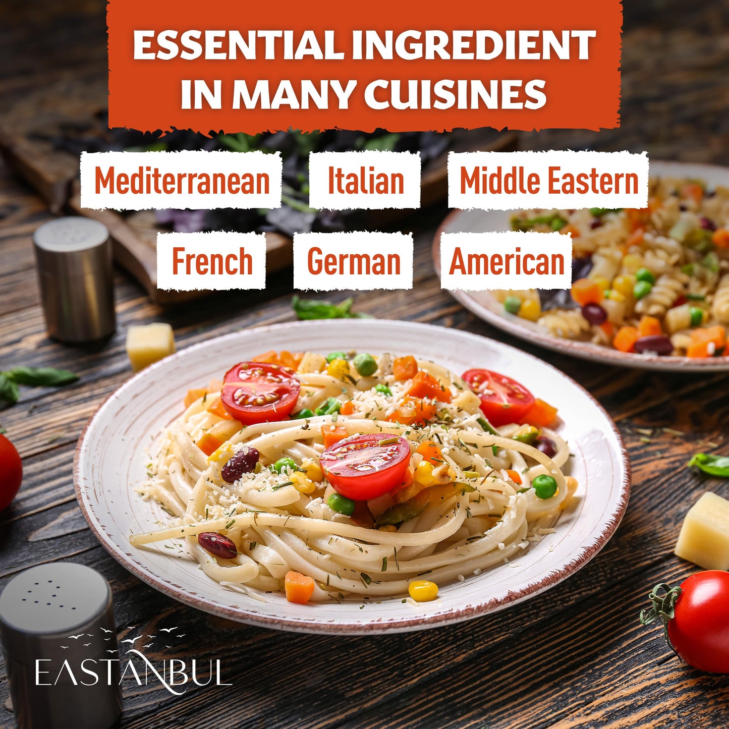 Eastanbul Marjoram, 4.41oz, Dried Marjoram Spice, Seasoning for Cook and Tea, Mejorana, Majoram, Mediterranean Seasoning, Natural, Gluten Free, Vegan