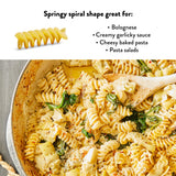 DeLallo Fusilli Pasta, Twisted Shape, Corkscrew Pasta Made in Italy, Bronze Cut, Made with Durum Only 100% Wheat Semolina Flour, All Natural, Non-GMO