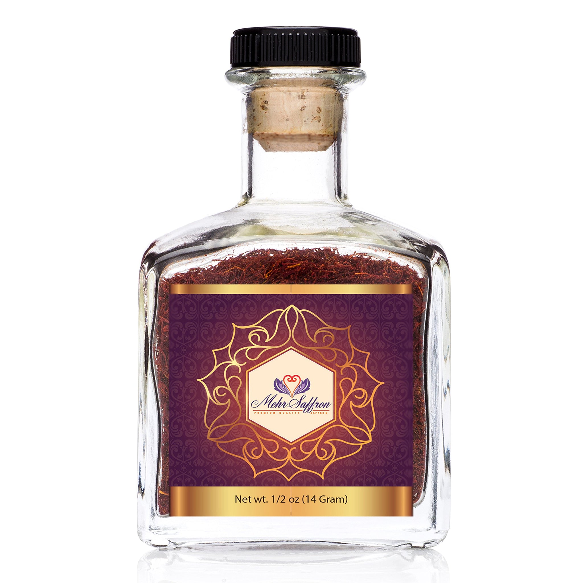 Mehr Saffron, Premium All Red Saffron / 1/2 Oz (14 Gram)