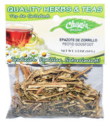 3 PIECES CHAPIS EPAZOTE DE ZORRILLO NATURAL HERBS HIERBAS Net Wt. 1/2 oz. (14 g)