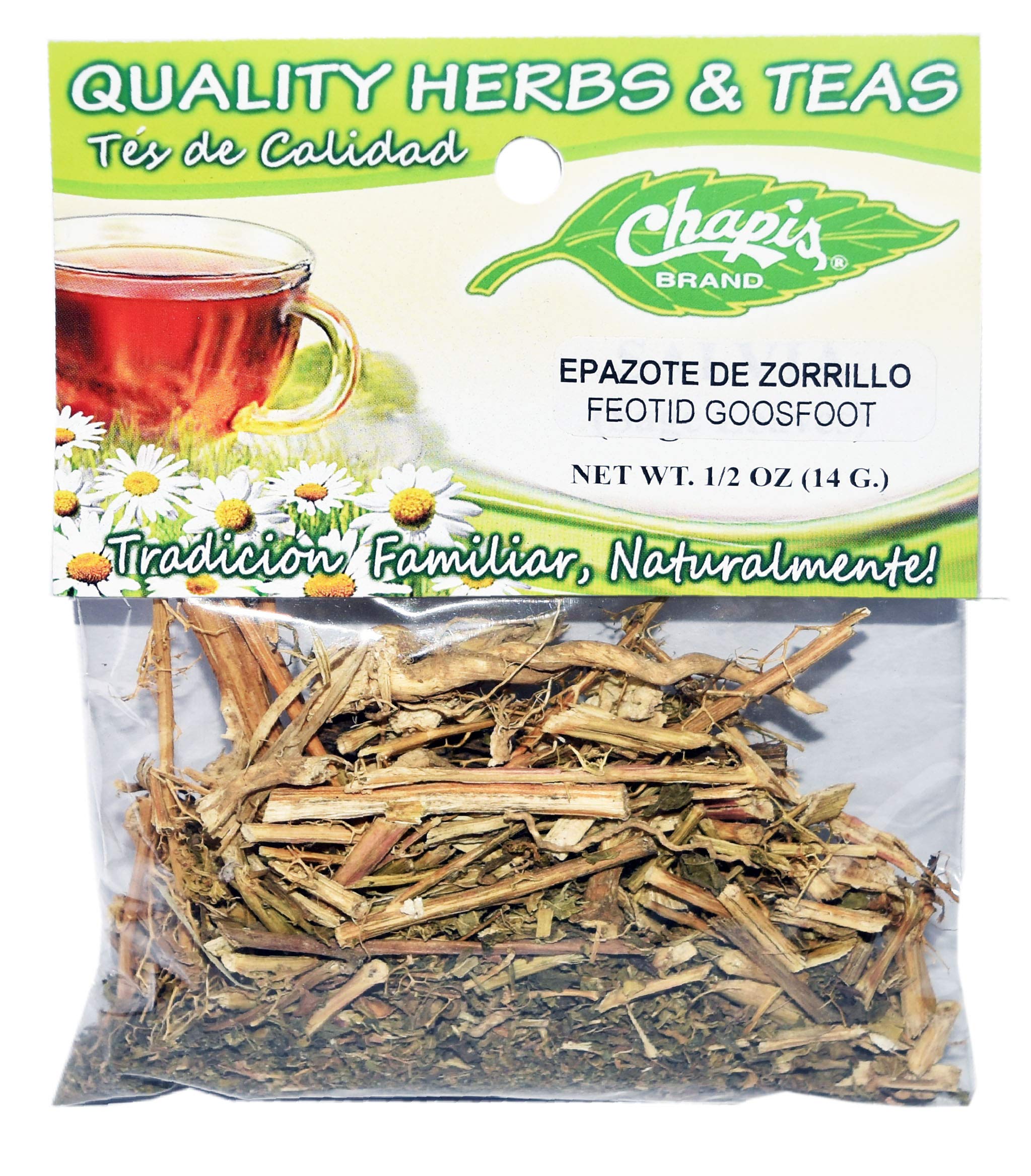 3 PIECES CHAPIS EPAZOTE DE ZORRILLO NATURAL HERBS HIERBAS Net Wt. 1/2 oz. (14 g)