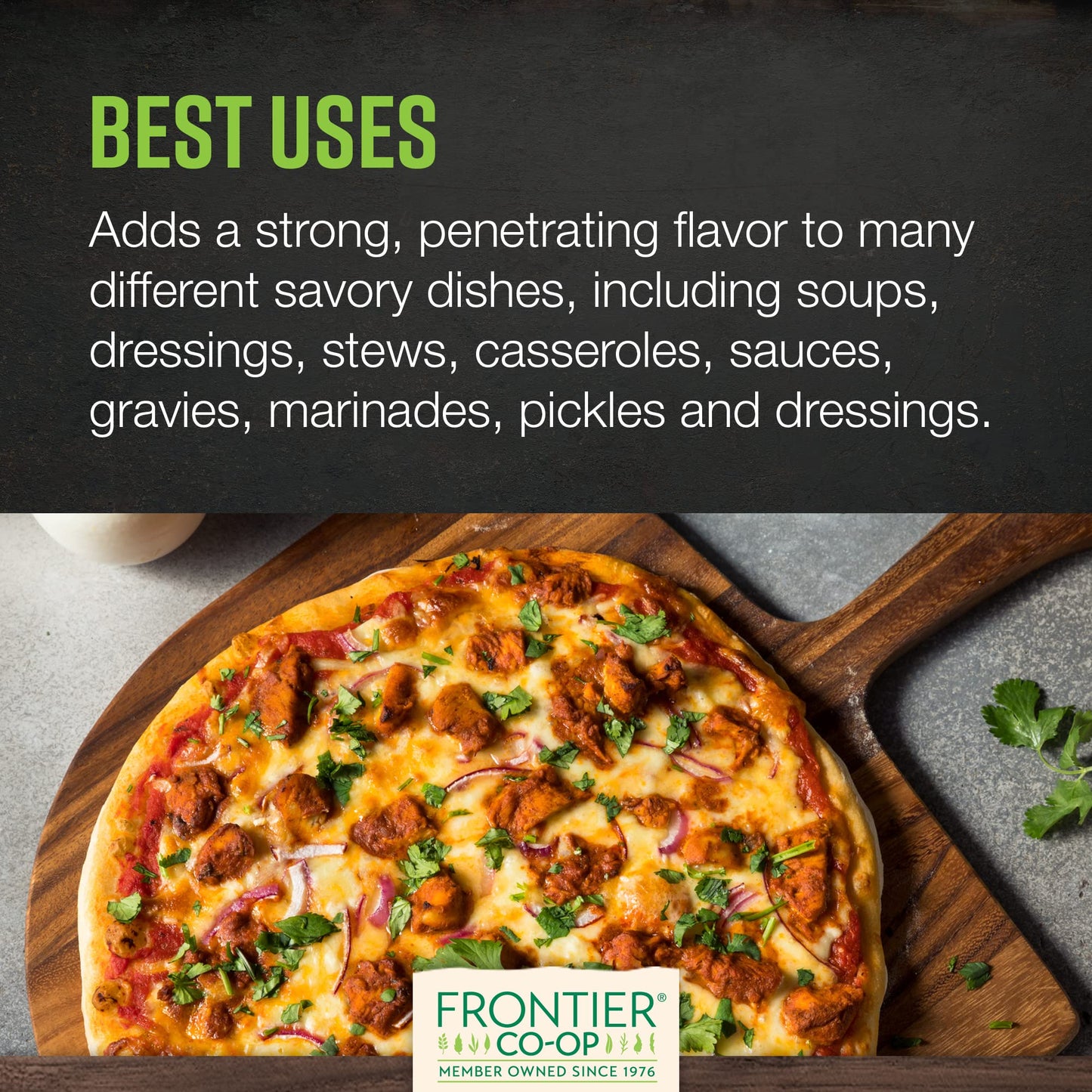 Frontier Co-op Organic Garlic Powder, 7.76-Ounce Bag, Pure and Natural Garlic Seasoning | Non-GMO and Kosher Certified | Add Flavor to Your Savory
