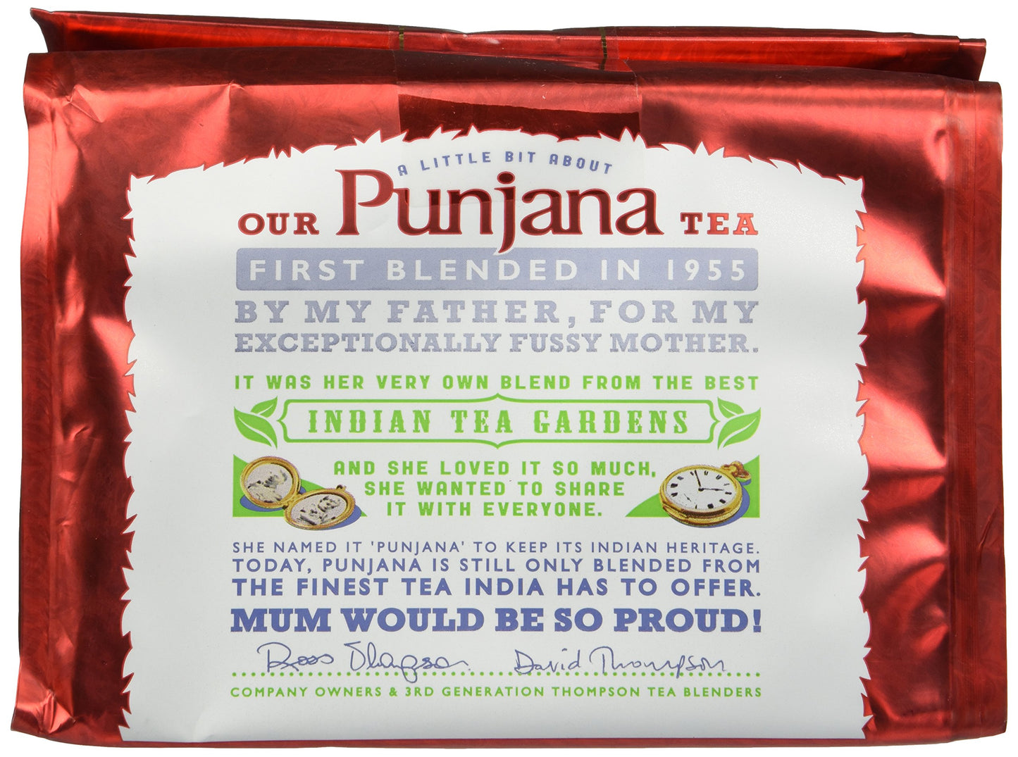 Thompson's Family Teas Original Blend Classic English 160 Tea Bags (Amazing Taste)