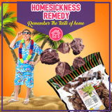 Asia Trans Sweet Seeded Li Hing Mui Crack Seed Plums | Hawaiian Favorite | Naturally Sweet Dried Asian Plum Candy (6.5 oz)