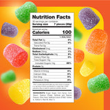 Gum Drops - 2 Pound Bulk Pack - Jelly Candy - Assorted Fruit Flavors - Christmas Candy for Holiday Snaking, Baking, and Gifting - Grape, Lime, Orange