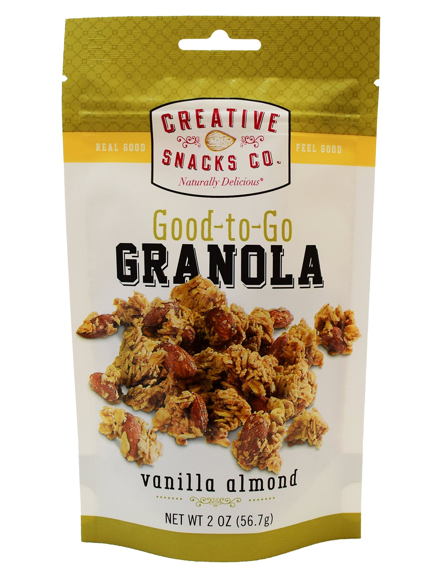 Creative Snack Granola Vanilla Almond Grab Go, 2 oz