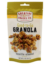 Creative Snack Granola Vanilla Almond Grab Go, 2 oz