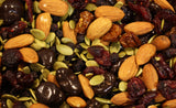Yupik Trail Mix, Equilibrium, 2.2 lb, A mix of cranberries, Inca berries, blueberries, pumpkin seeds, almonds, and semi-sweet dark chocolate, Pack