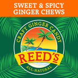 Reeds Ginger Brew Ginger Chews, 2 OZ