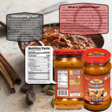 Rani Tandoori Paste (No Colors) 10.5oz (300g) Glass Jar ~ For Tandoori Chicken, Chicken Tikka, Paneer Tikka | All Natural | NON-GMO | Kosher | Vegan |