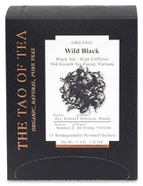 The Tao of Tea Wild Black Box Pyramid Sachets, 1.32 Ounce