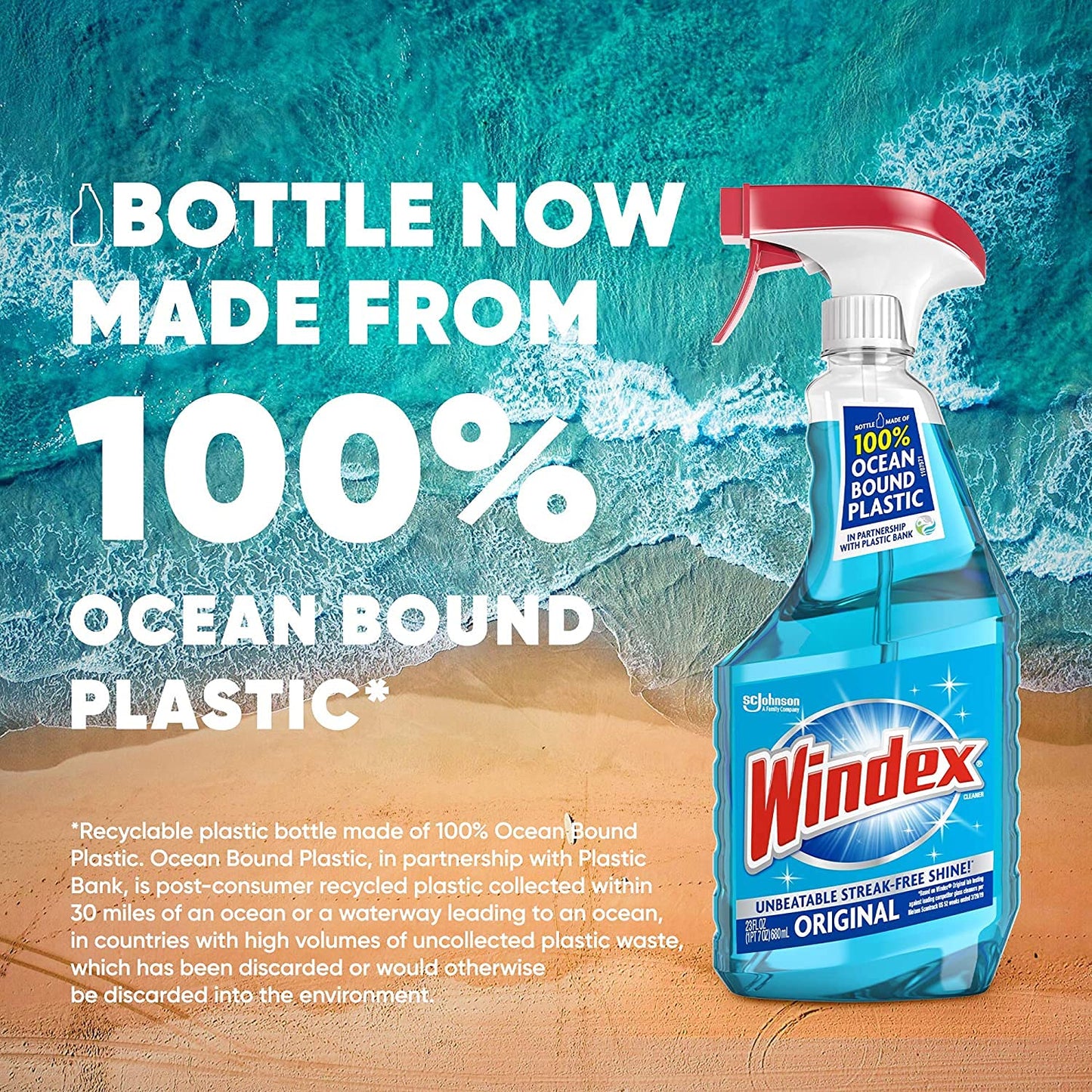 SC Johnson Windex Original Glass Cleaner Set: 5L refill +950 ml Trigger Spray
