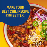 BUSH'S BEST Canned Chili Beans, Pinto Beans in a Mild Chili Sauce, Source of Plant Based Protein and Fiber, Low Fat, Gluten Free, 16 oz