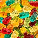 Gummi Bears | 1-Pound Bag | Dye Free Candy | Assorted Fruit Gummies | Classic Gummy Candy for Snacking, Buffets, Gifting, Party Favors, and Goodie