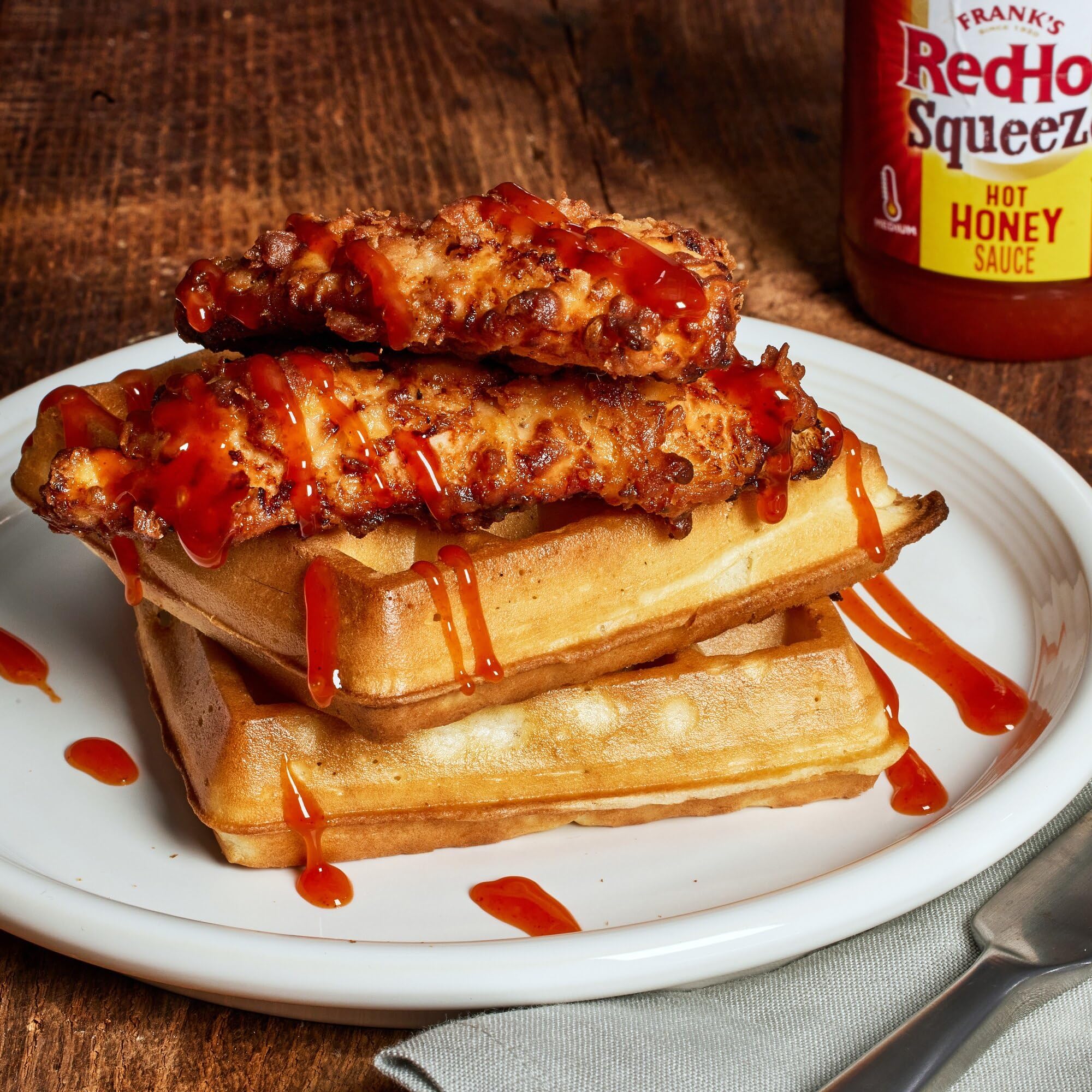 Frank's RedHot Squeeze Hot Honey Sauce, 12 fl oz