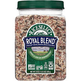 RiceSelect Royal Blend Rice, Premium Blend Of Texmati White, Brown, Red, And Wild Rice, Gluten-Free, Non-GMO, Kosher, 21oz Jar (Pack of 1)
