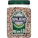 RiceSelect Royal Blend Rice, Premium Blend Of Texmati White, Brown, Red, And Wild Rice, Gluten-Free, Non-GMO, Kosher, 21oz Jar (Pack of 1)