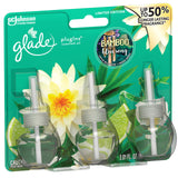 Glade PlugIns Scented Oil Air Freshener Refill - Limited Edition | Bamboo Bliss Song Scent - 3 Count Oil Refills Per Package (0.67 Ounce Each) - Pack