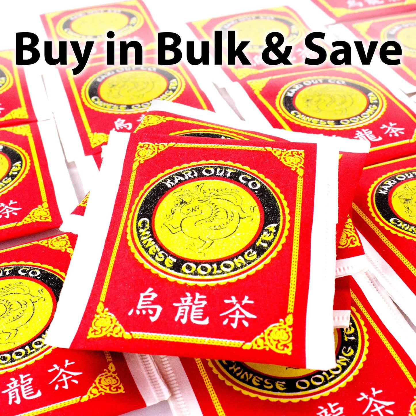 Authentic Restaurant-Grade Oolong Tea Bags, Premium Chinese Tea Sachets for Hot or Iced Caffeinated Drinks, Semi-Fermented Drink for Detox, Health