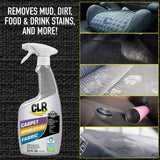 CLR Brands Automotive Carpet, Upholstery & Fabric Cleaner, 22 oz. Spray Bottle, Fast-Acting Stain Remover, Cleans Mud, Coffee, Ink, Blood and More